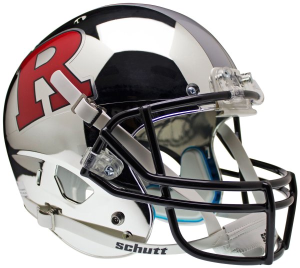 Rutgers Scarlet Knights Chrome R Officially Licensed Full Size XP Replica Football Helmet