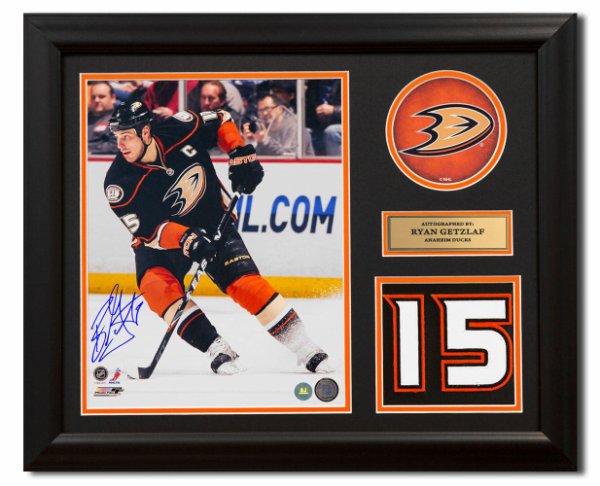 Anaheim Ducks Autographed Jersey 21 incl Ryan Getzlaf