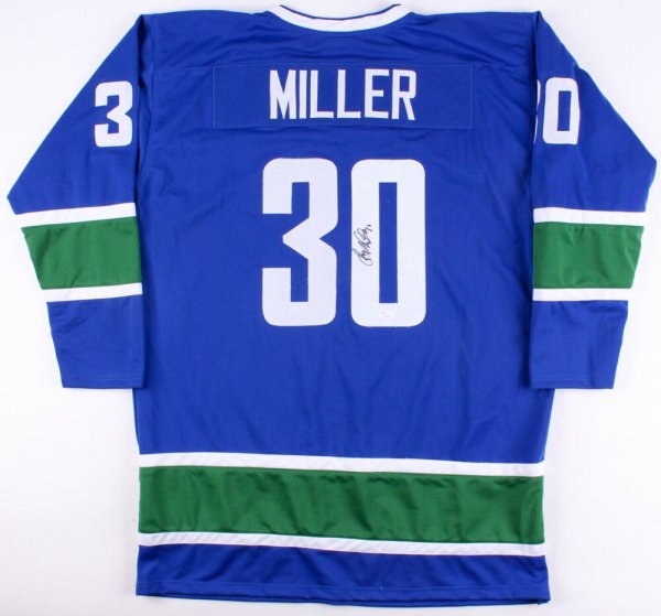 signed canucks jersey