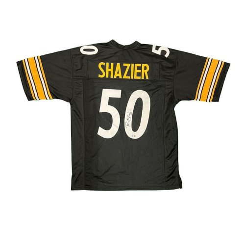 FRAMED Autographed/Signed RYAN SHAZIER 33x42 Pittsburgh Black