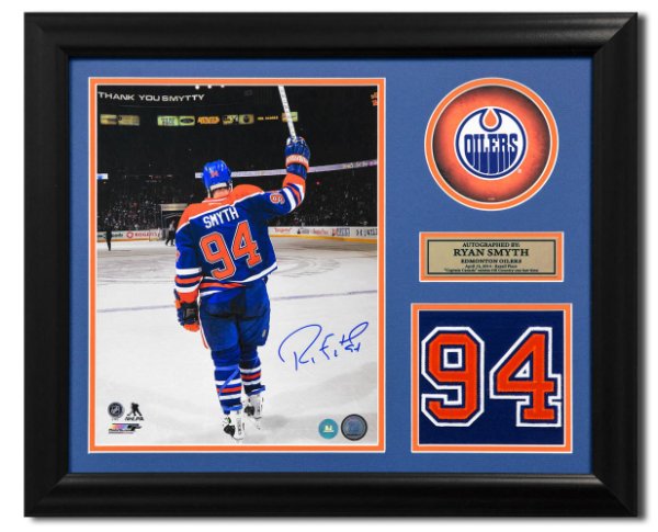 Ryan Smyth Signed Edmonton Oilers 36x44 Jersey Frame - Autographed NHL  Jerseys at 's Sports Collectibles Store