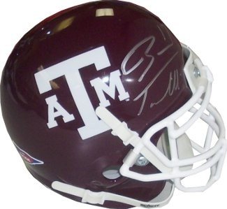 Ryan Tannehill Autographed Signed Texas A&M Aggies Authentic Schutt Mini  Helmet