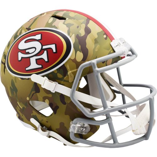 San Francisco 49ers Autographed Full Size Helmets Signed Helmets