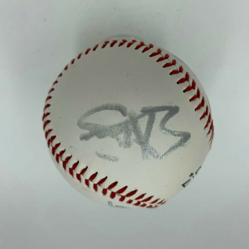 Sandra Bullock Autographed Signed & Michelle Bombshell Mcgee Baseball JSA COA Very