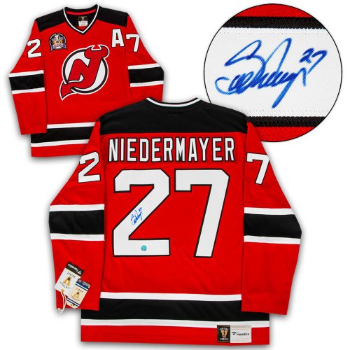 Scott Niedermayer New Jersey Devils Autographed Signed 1995 Stanley Cup Jersey