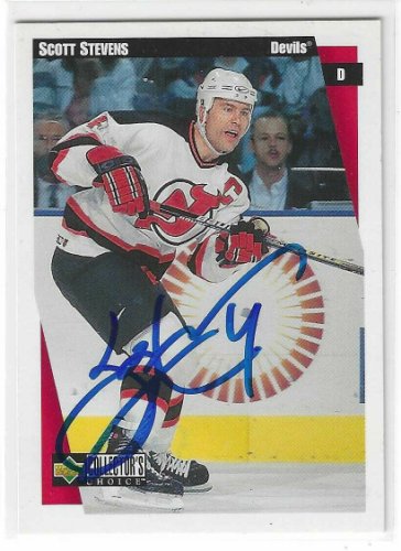 Scott Stevens Stick On Puck