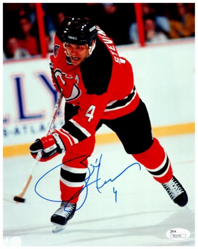 Scott Stevens Stick On Puck