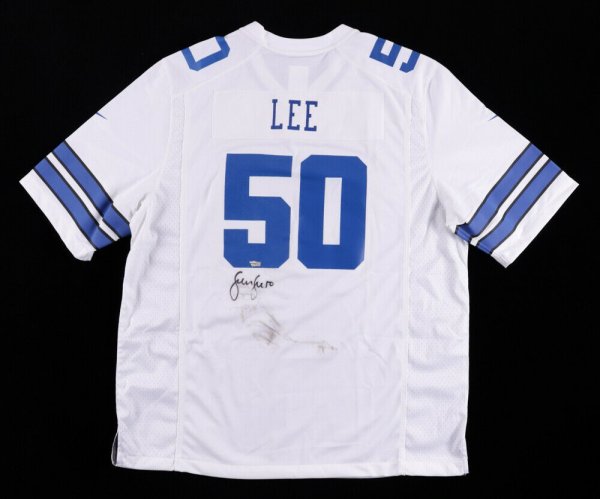 signed sean lee jersey