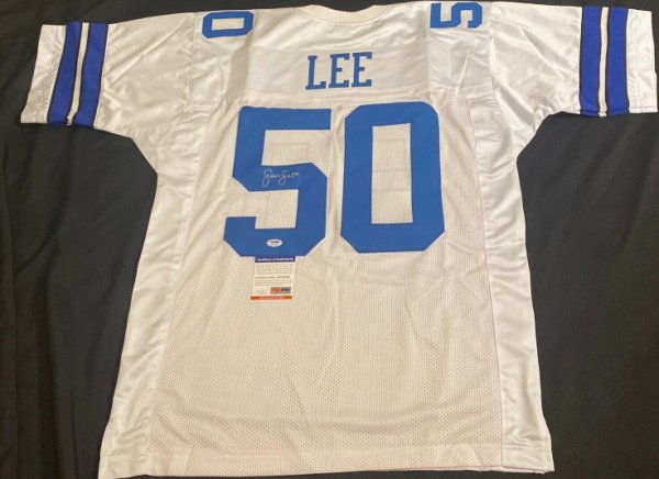 signed sean lee jersey