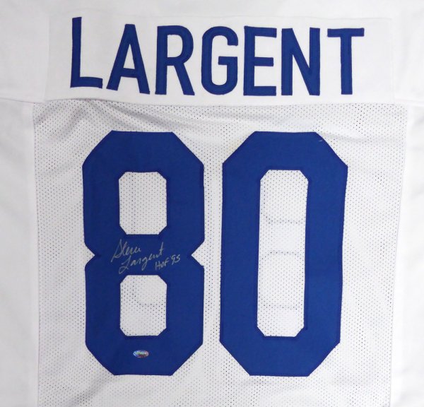 steve largent jersey signed