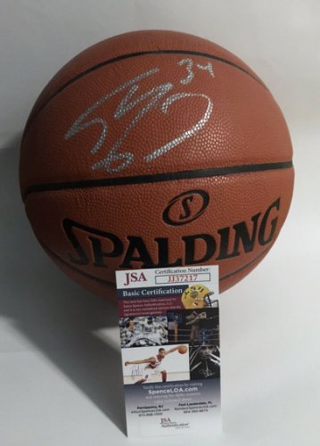 shaq autographed basketball