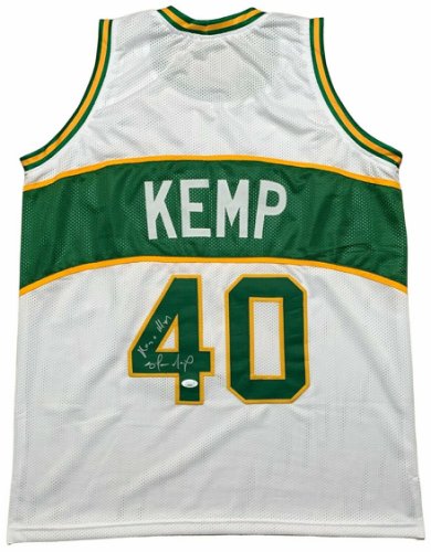 shawn kemp signed jersey