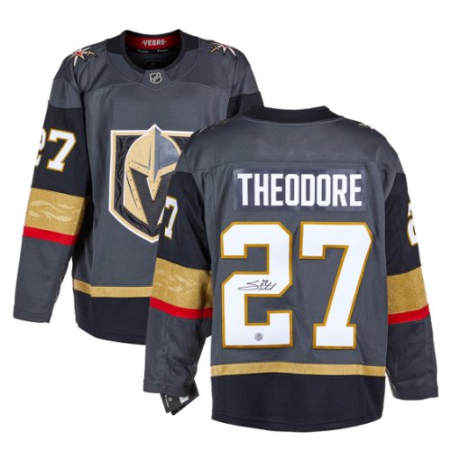 Shea Theodore Vegas Golden Knights Autographed Signed Reverse