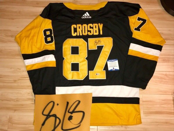 signed crosby jersey