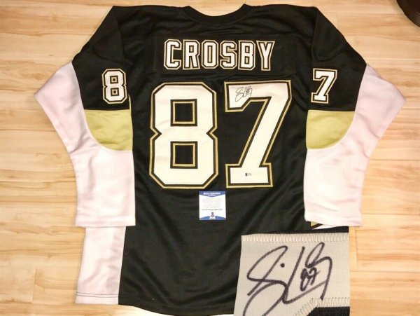 crosby signed jersey value
