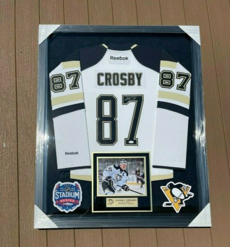 crosby signed jersey value