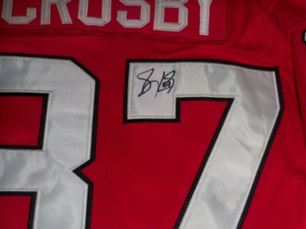 sidney crosby signed timbits jersey