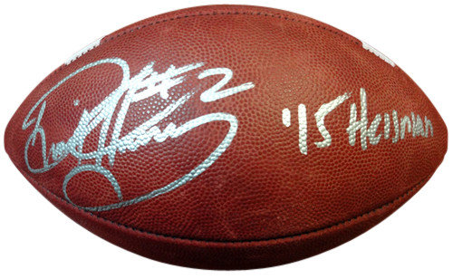 Signed Derrick Henry Autographed Official Leather Ncaa Football