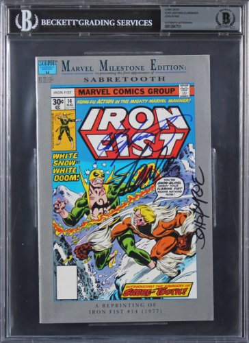 Stan Lee 11x14 SIGNED REPRINT Poster Marvel Comics Avengers #2 