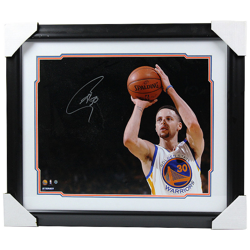 Stephen Curry Autographed Memorabilia Signed Photo, Jersey