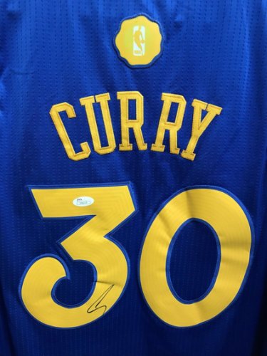 autographed stephen curry jersey