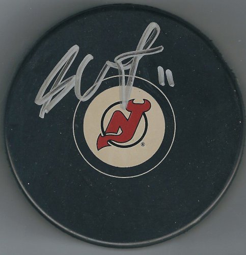 Stephen Gionta Autographed Signed New Jersey Devils Hockey Puck - Autographs