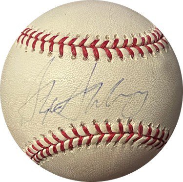 Stephen Strasburg Autographed Signed Rawlings Official Major League Baseball light sig- JSA #HH18383 (Washington Nationals)