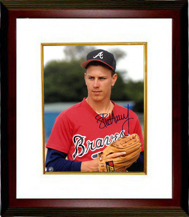 Steve Avery Autographed Signed Atlanta Braves 8x10 Photo Custom Framing