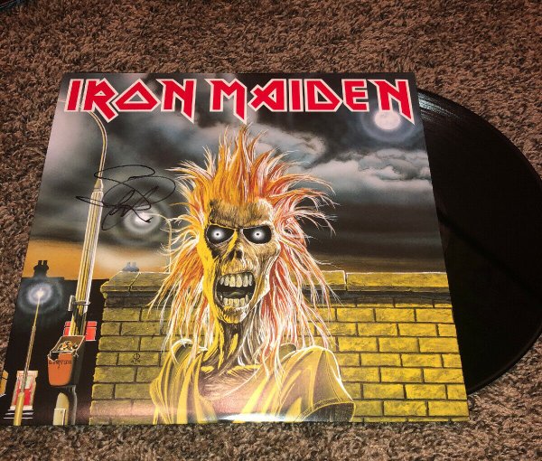 Steve Harris Signed Iron Maiden Killers Eddie Funko Pop Vinyl Figure w//JSA COA