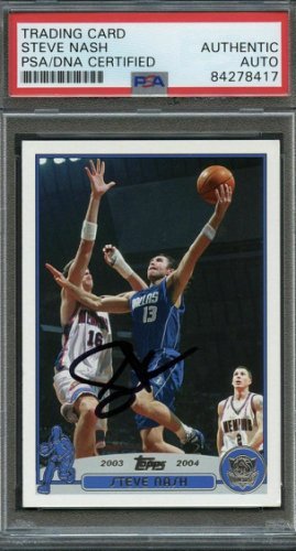 how much is a signed steve nash jersey worth