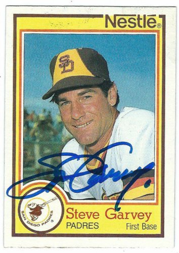 Steve Garvey Autographed 3x5 1984 Donruss Card