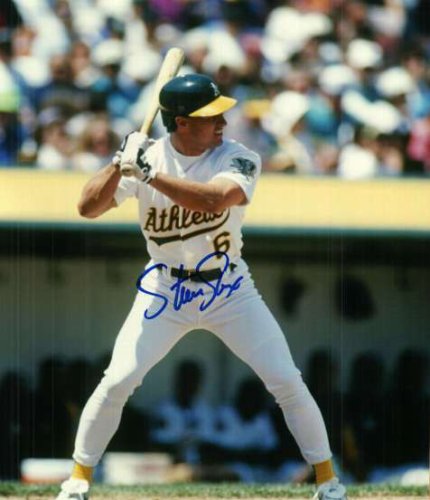 Los Angeles Dodgers Steve Sax Autographed Pro Style Grey Jersey