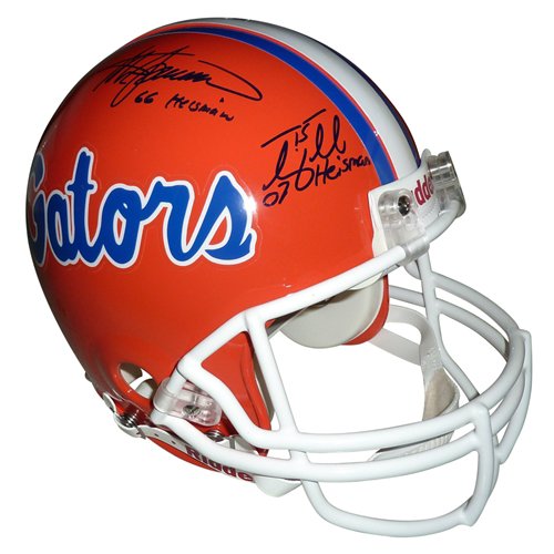 Autographed College Mini Helmets Steve Spurrier Signed Autographed Florida Gators Mini Helmet Coa 