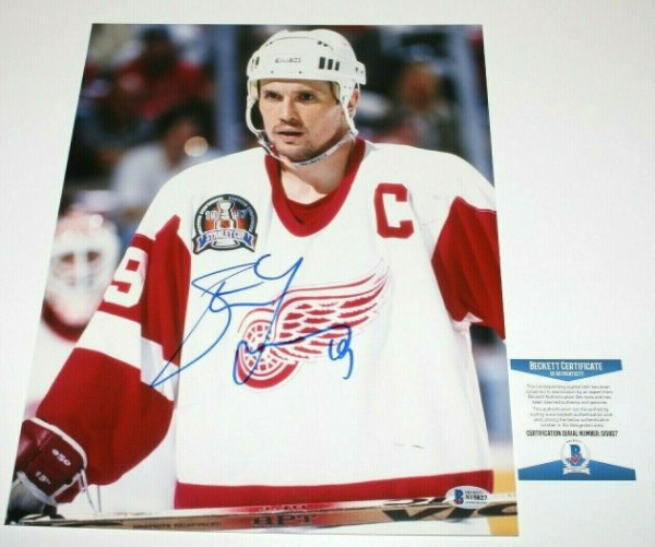 Steve Yzerman | Autographed Hockey Memorabilia & NHL ...