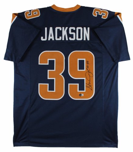 Steven Jackson Autographed Signed Rams Authentic 81-99 Tb Speed