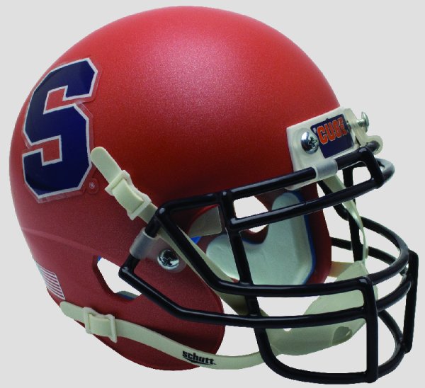 Syracuse Orangemen Miniature Football Helmet Desk Caddy Matte