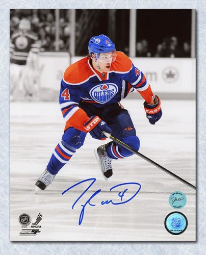 taylor hall signed jersey