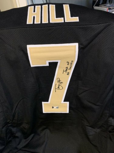 taysom hill autographed jersey