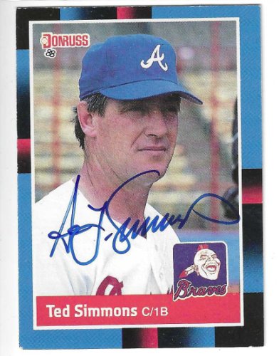 Ted Simmons Memorabilia, Autographed Ted Simmons Collectibles