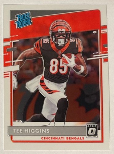 Tee Higgins Signed 35 x 43 Framed Cincinnati Bengals Jersey (Beckett  Hologram)