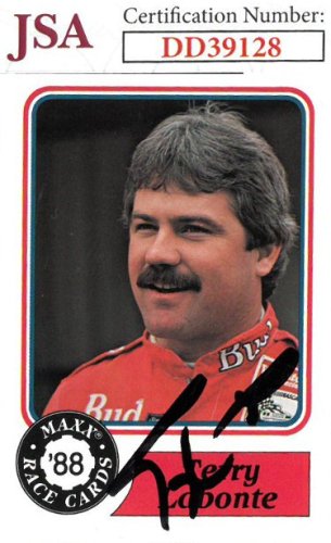 Terry Labonte Autographed Signed NASCAR 1988 Maxx Charlotte Racing Trading Card #63- JSA Hologram #DD39128