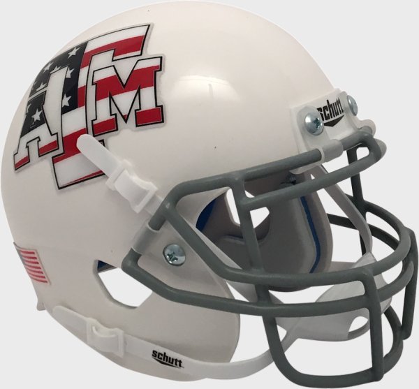 Texas A&M Aggies Mini XP Authentic Helmet Schutt Flag Decal