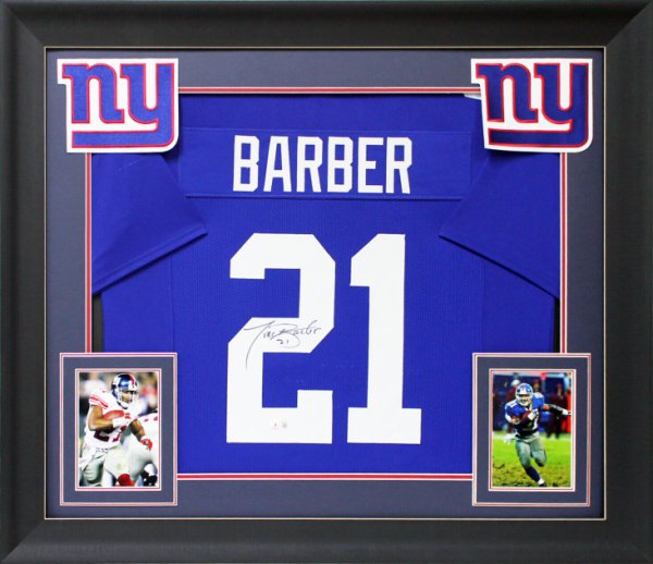 N.Y. Giants Tiki Barber Autographed Signed Jersey Jsa Coa – MVP Authentics