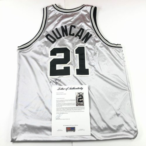 tim duncan memorabilia