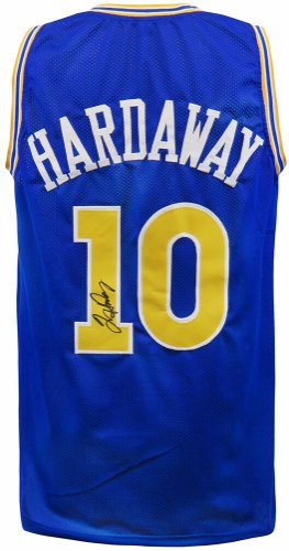 Tim Hardaway Signed Miami White Basketball Jersey JSA 