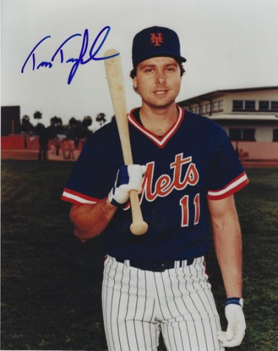 Tim Teufel Autographed Signed 8X10 New York Mets Photo - Autographs