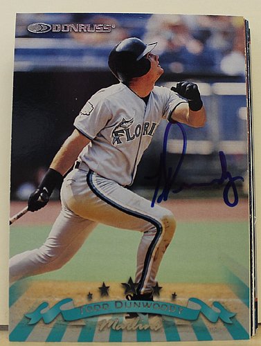 MIAMI MARLINS Autographed DEREK DIETRICH and AL LEITER Official