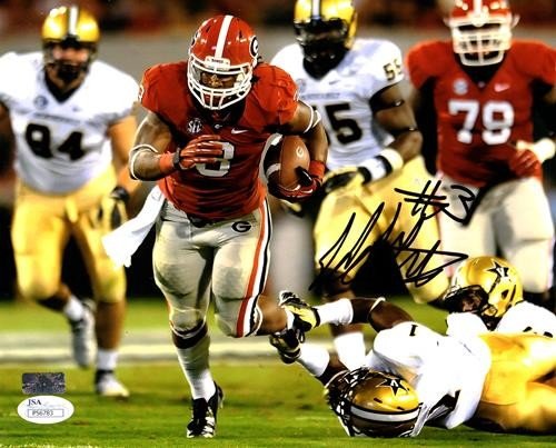 Todd Gurley Autographed Signed Auto Georgia Bulldogs Horiz 8x10 Photograph I Jsa Certified Authentic
