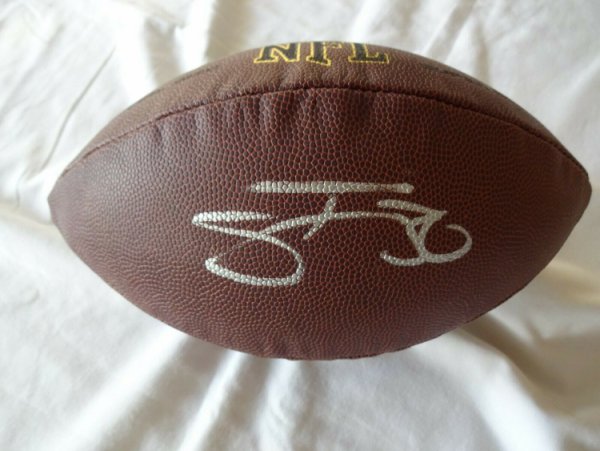 todd gurley signed football