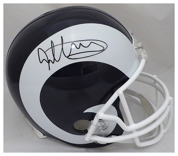 JSA Certified Authentic Autographed Signed Mini Helmets Todd Gurley Autographed Signed Los Angeles Rams Mini Helmet 